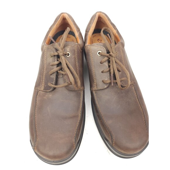 ECCO Bicycle-Toe Brown 13-13.5 (47 EU) Men Helsinki Dress Shoes main image 7